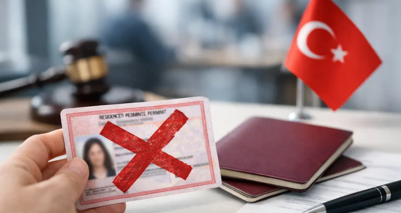 Example Residence Permit Rejection in Turkey