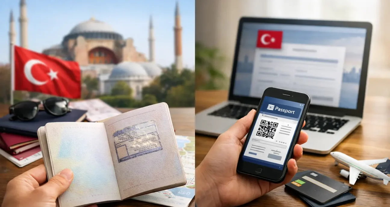 Tourist Visa vs E Visa Turkey - Key Differences