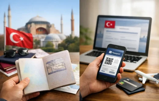 Tourist Visa vs E Visa Turkey - Key Differences