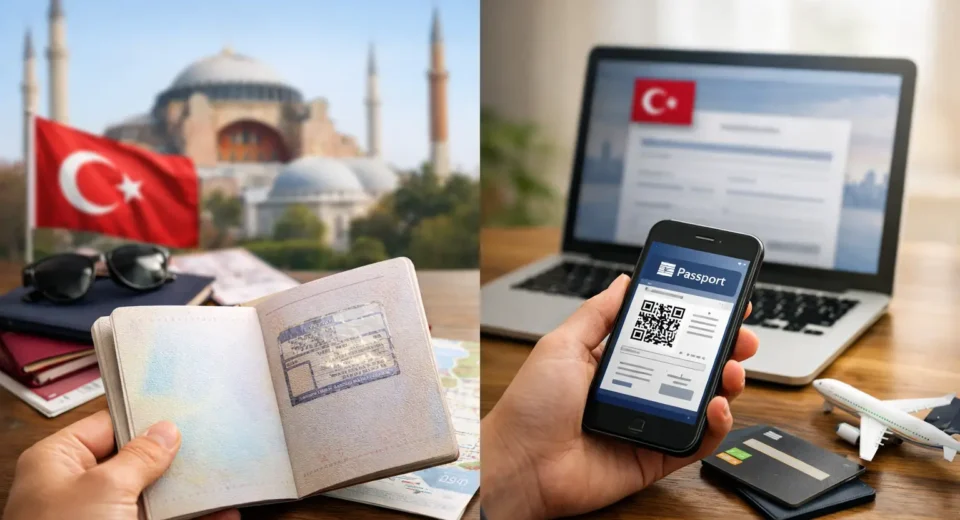 Tourist Visa vs E Visa Turkey - Key Differences
