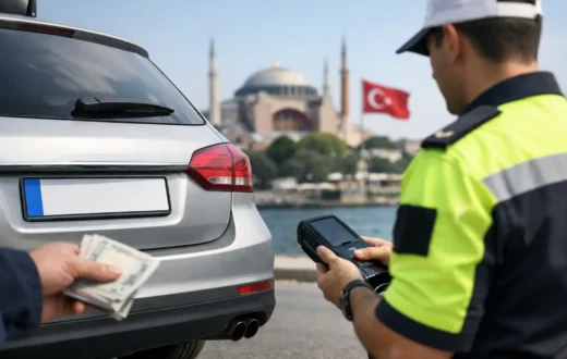What Happens to a Foreign Plate Fine in Turkey?